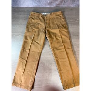 Eddie Bauer Mens Classic Fit 36x30 Legend Wash Chino Pants Khaki